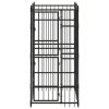 Outdoor Dog Kennel Steel 19.8 ft²