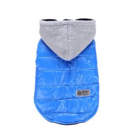 Popular Pet Clothes Winter Clothing Coat (Option: DZ175 Blue-M)